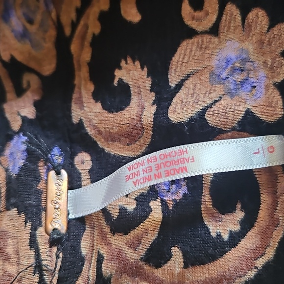 Free People Bridgette Multi Printed Tunic Dress Size Large - Picture 5 of 6